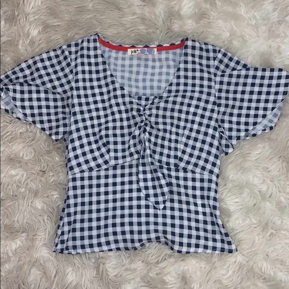 Checkered Blouse